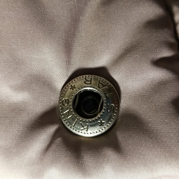 Sz M Taupe Quilted Winter Coat - Picture 2 of 6